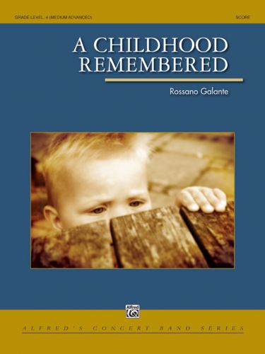 couverture A Childhood Remembered ALFRED