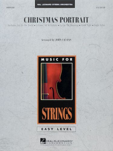 couverture A Christmas Portrait Hal Leonard