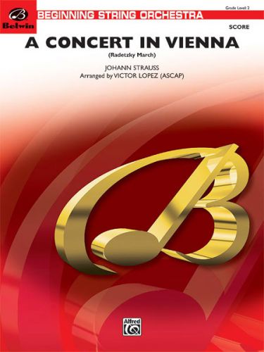 couverture A Concert in Vienna ALFRED