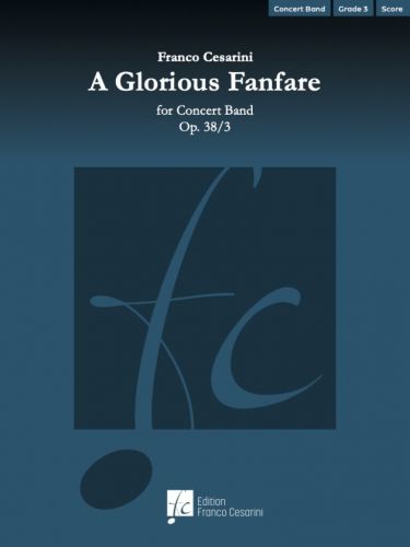 couverture A Glorious Fanfare Op. 38/3 De Haske
