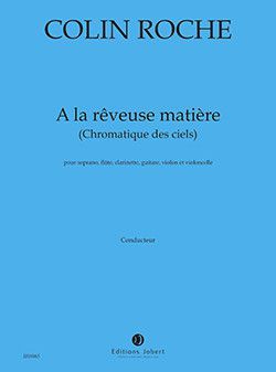 couverture A la rêveuse matière (chromatique des ciels) Jobert