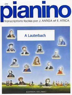 couverture A Lauterbach - Pianino 104 Delrieu