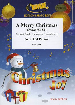 couverture A Merry Christmas (+ Chorus Satb) Marc Reift