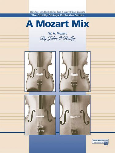 couverture A Mozart Mix ALFRED