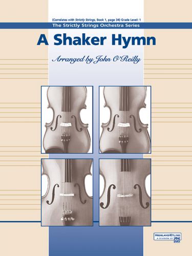 couverture A Shaker Hymn ALFRED