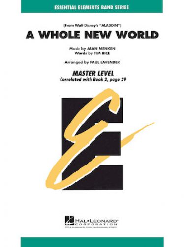 couverture A Whole New World Hal Leonard