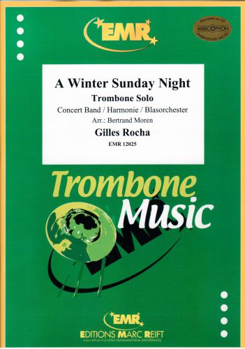 couverture A Winter Sunday Night Trombone Solo Marc Reift