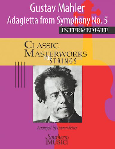 couverture Adagietto: Mvt. IV from Symphony No. 5 Southern Music Company