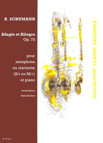 couverture Adagio et Allegro Op.70 Editions Henry Lemoine