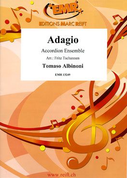 couverture Adagio pour 4 Trumpets (Piano, Guitar, Bass, Drums optional) Marc Reift
