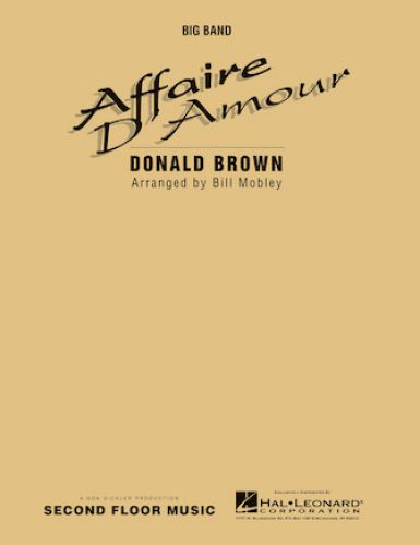 couverture Affaire D'Amour Hal Leonard