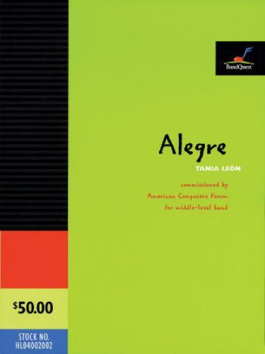 couverture Alegre  Hal Leonard