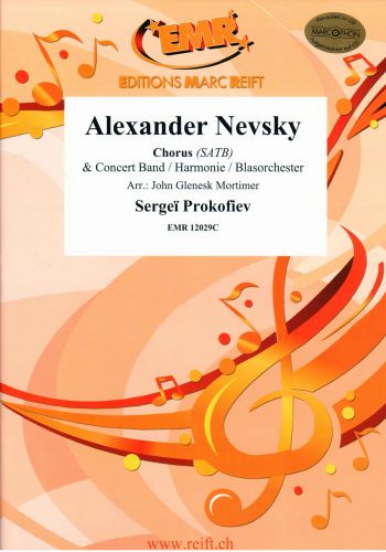 couverture Alexander Nevsky + Chorus SATB Marc Reift
