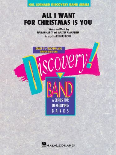 couverture All I Want for Christmas Is You Hal Leonard