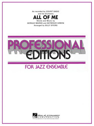 couverture All Of Me  Hal Leonard