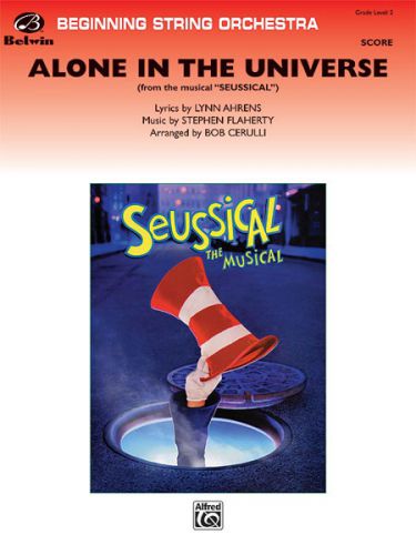 couverture Alone in the Universe (from Seussical the Musical) ALFRED