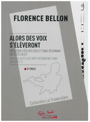 couverture ALORS DES VOIX S'ELEVERONT Flute alto ou flute en ut Editions Robert Martin