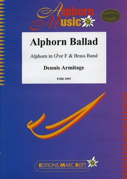 couverture Alphorn Ballad (Alphorn In F + Ges) Marc Reift