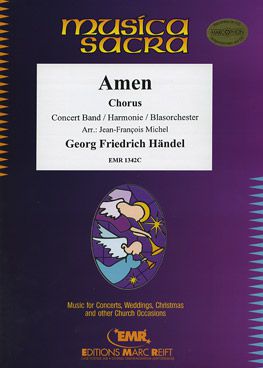 couverture Amen from the "Messiah" (+ Chorus SATB) Marc Reift