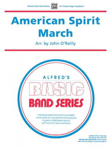 couverture American Spirit March ALFRED