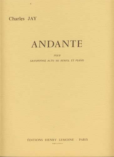 couverture Andante Editions Henry Lemoine