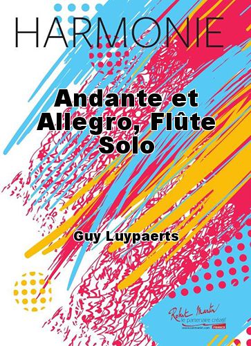 couverture Andante et Allegro, Flte Solo Robert Martin