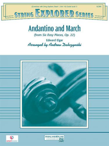 couverture Andantino and March ALFRED