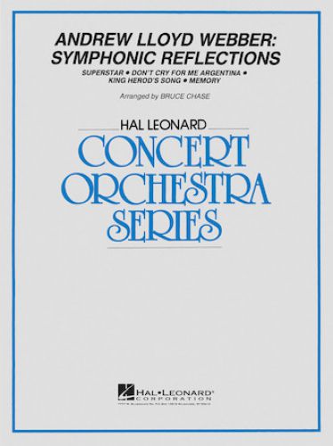 couverture Andrew Lloyd Webber - Symphonic Reflections Hal Leonard