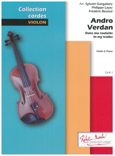 couverture ANDRO VERDAN musique tzigane Editions Robert Martin