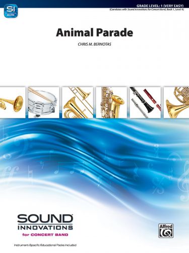 couverture Animal Parade ALFRED