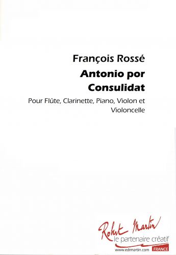 couverture Antonio por Consulidat Editions Robert Martin
