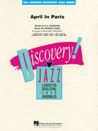 couverture April In Paris Hal Leonard