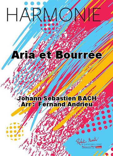 couverture Aria et Bourrée Robert Martin