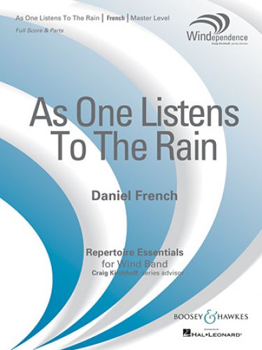 couverture As One Listens to the Rain Boosey