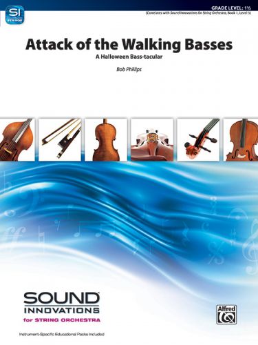 couverture Attack of the Walking Basses ALFRED