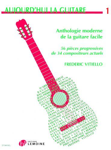 couverture Aujourd'hui la guitare Vol.1 Editions Henry Lemoine