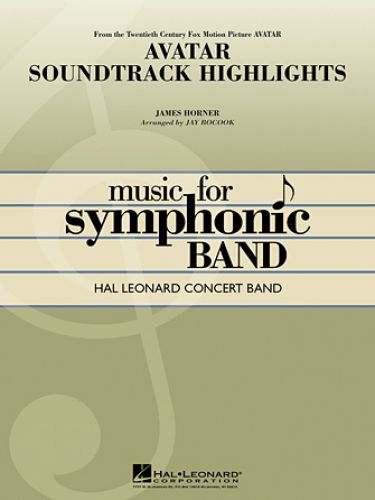 couverture Avatar Soundtrack Highlights Hal Leonard