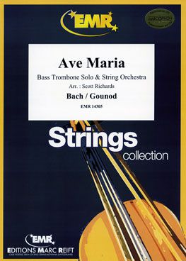 couverture Ave Maria    Bass Trombone & Strings Marc Reift