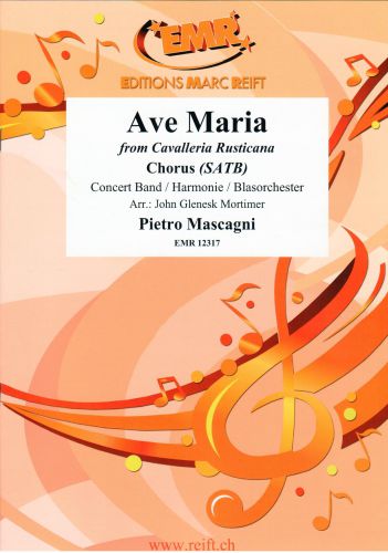 couverture Ave Maria + Chorus SATB Marc Reift