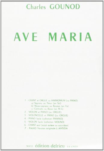 couverture Ave Maria n6 Delrieu