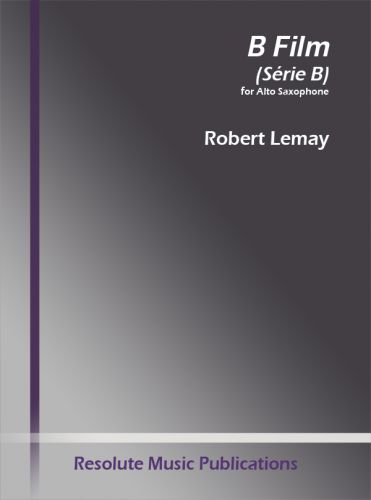 couverture B FILM Resolute Music Publication