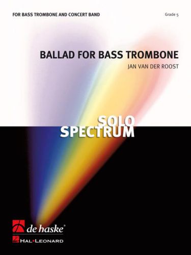 couverture Ballad for Bass Trombone De Haske
