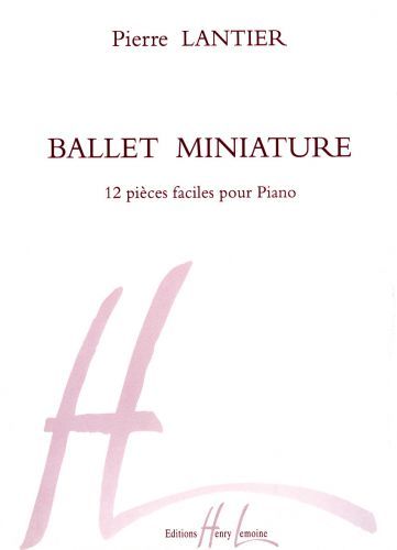 couverture Ballet miniature Editions Henry Lemoine