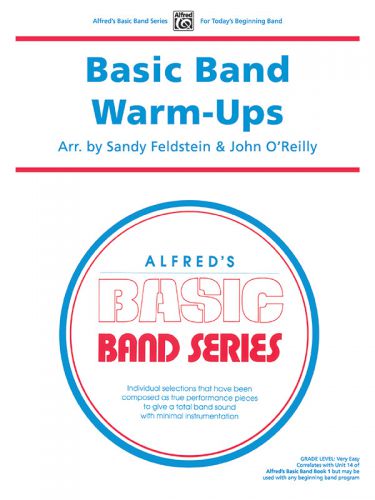 couverture Basic Band Warm-ups ALFRED