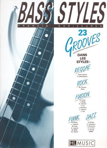 couverture Bass styles : 23 Grooves Editions Henry Lemoine