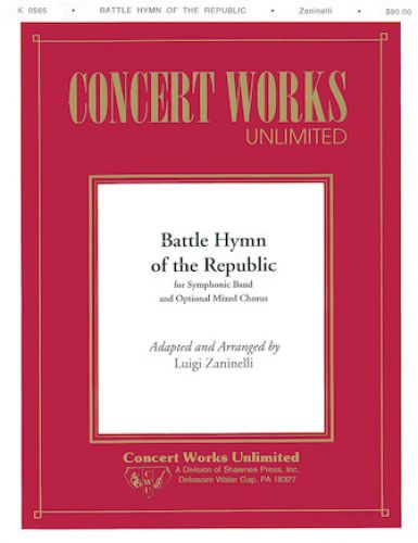 couverture Battle Hymn Of The Republic Shawnee Press