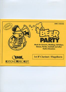 couverture Beer Party (1st Bb Clarinet/Flugelhorn) Marc Reift