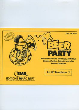 couverture Beer Party (1st Bb Trombone BC) Marc Reift