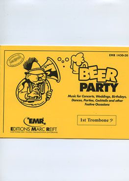 couverture Beer Party (1st Trombone BC) Marc Reift