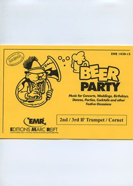 couverture Beer Party (2nd/3rd Bb Trumpet/Cornet) Marc Reift